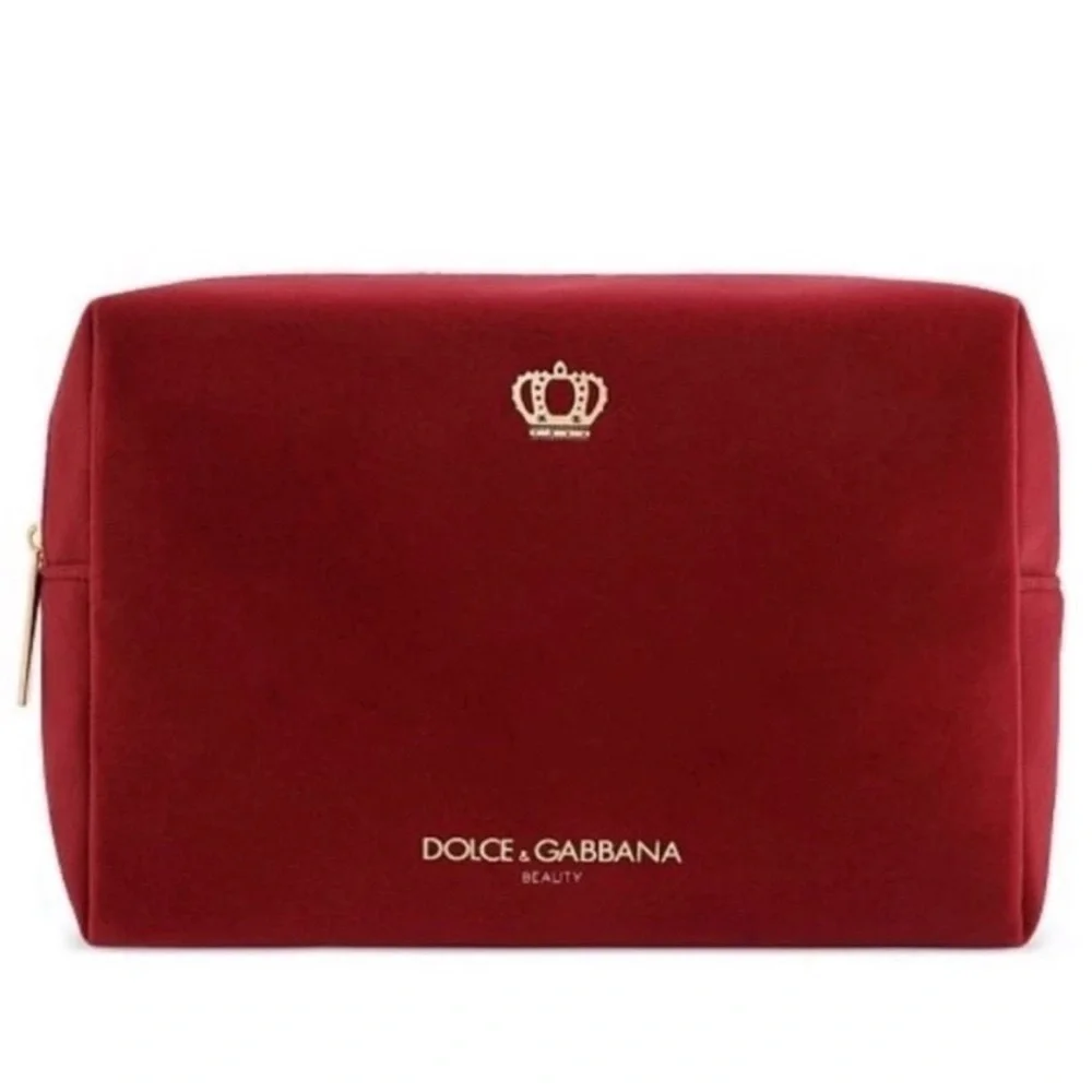 Dolce & Gabbana Rich Red Toiletry Bag - Picture 1 of 7